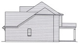 Colonial House Plan - Sweetbriar 94014 - Right Exterior