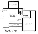 Colonial House Plan - Sweetbriar 94014 - Basement Floor Plan