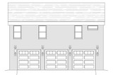 Modern House Plan - Chuckanut 94195 - Rear Exterior