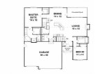 Traditional House Plan - 94383 - 1st Floor Plan