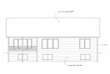 Traditional House Plan - 94383 - Rear Exterior
