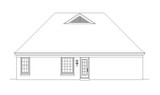 European House Plan - 94414 - Rear Exterior