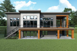Contemporary House Plan - 94421 - Rear Exterior