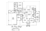 Farmhouse House Plan - Piney Bluff 94540 - 1st Floor Plan