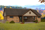 Secondary Image - Craftsman House Plan - Bellar Hollow 94569 - Rear Exterior