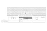 Craftsman House Plan - Bellar Hollow 94569 - Rear Exterior