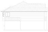 Traditional House Plan - Gregory 94607 - Left Exterior