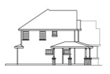 Country House Plan - Arundel 94975 - Left Exterior