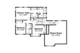 Secondary Image - Country House Plan - Arundel 94975 - 2nd Floor Plan