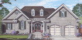 Ranch House Plan - The Vicksburg 94986 - Front Exterior
