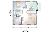 Farmhouse House Plan - Cranston 95031 - 1st Floor Plan
