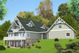 Craftsman House Plan - 95042 - Rear Exterior