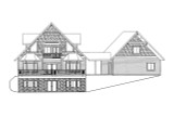 Craftsman House Plan - 95042 - Rear Exterior