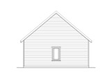 Secondary Image - Traditional House Plan - 95164 - Rear Exterior