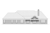 European House Plan - Hickory Fields 94995 - Rear Exterior
