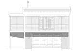 Contemporary House Plan - The Escape 95243 - Front Exterior