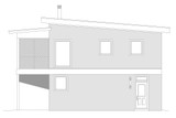 Contemporary House Plan - The Escape 95243 - Right Exterior