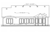 Secondary Image - Craftsman House Plan - Dorsett 95397 - Rear Exterior