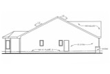 Craftsman House Plan - Dorsett 95397 - Left Exterior