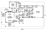 Craftsman House Plan - Heartfall 95320 - 1st Floor Plan