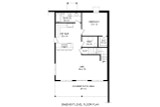 Secondary Image - Country House Plan - 95538 - Basement Floor Plan