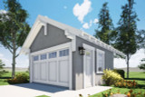 Craftsman House Plan - Comstock Garage 95598 - Front Exterior