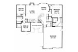 Ranch House Plan - 95665 - 1st Floor Plan