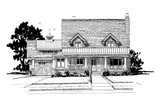 Bungalow House Plan - Winter Park 95738 - Front Exterior
