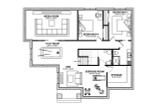 Farmhouse House Plan - Hubert 95752 - Basement Floor Plan