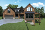 Lodge Style House Plan - 95793 - Front Exterior