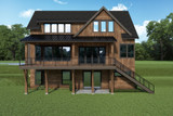 Secondary Image - Lodge Style House Plan - 95793 - Left Exterior