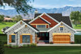 European House Plan - 95841 - Front Exterior