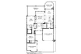 European House Plan - 95841 - 1st Floor Plan