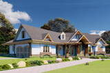 Ranch House Plan - Chestatee River A 95888 - Front Exterior