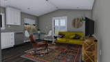 Farmhouse House Plan - Stubbs Cabin 95985 - Family Room