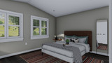 Farmhouse House Plan - Stubbs Cabin 95985 - Master Bedroom