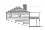 Craftsman House Plan - 96287 - Left Exterior