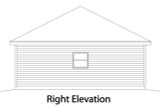 Traditional House Plan - 96293 - Right Exterior