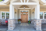 Craftsman House Plan - Barnhart 96262 - Entrance