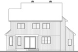 Craftsman House Plan - Sunny Haven 96327 - Rear Exterior
