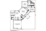 Ranch House Plan - 96530 - 1st Floor Plan