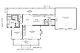 Craftsman House Plan - 96505 - 1st Floor Plan