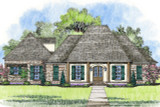 Southern House Plan - Ruston 96630 - Front Exterior