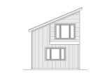 Modern House Plan - 96628 - Left Exterior