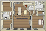 Classic House Plan - 96627 - Basement Floor Plan