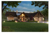 Craftsman House Plan - Lewis Ridge 96774 - Front Exterior