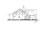 Craftsman House Plan - Lewis Ridge 96774 - Left Exterior