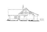 Craftsman House Plan - Lewis Ridge 96774 - Right Exterior