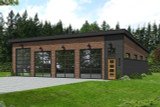 Contemporary House Plan - Star Valley 96800 - Front Exterior