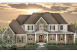 Classic House Plan - 97092 - Front Exterior
